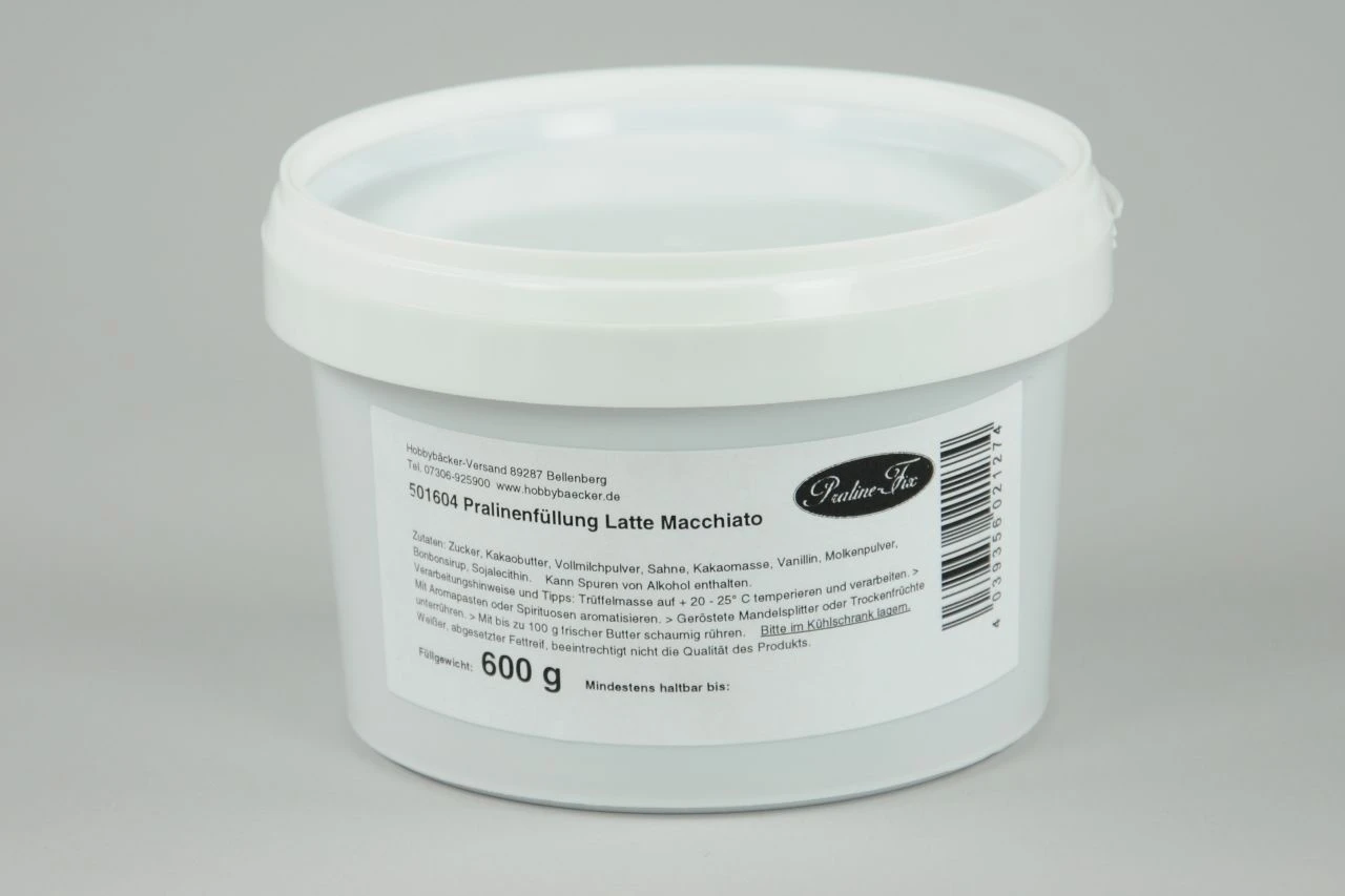 Pralinenfüllung LatteMacchiato 600-g-Dose 4 Pralinenfüllung LatteMacchiato 600-g-Dose – Bild 2