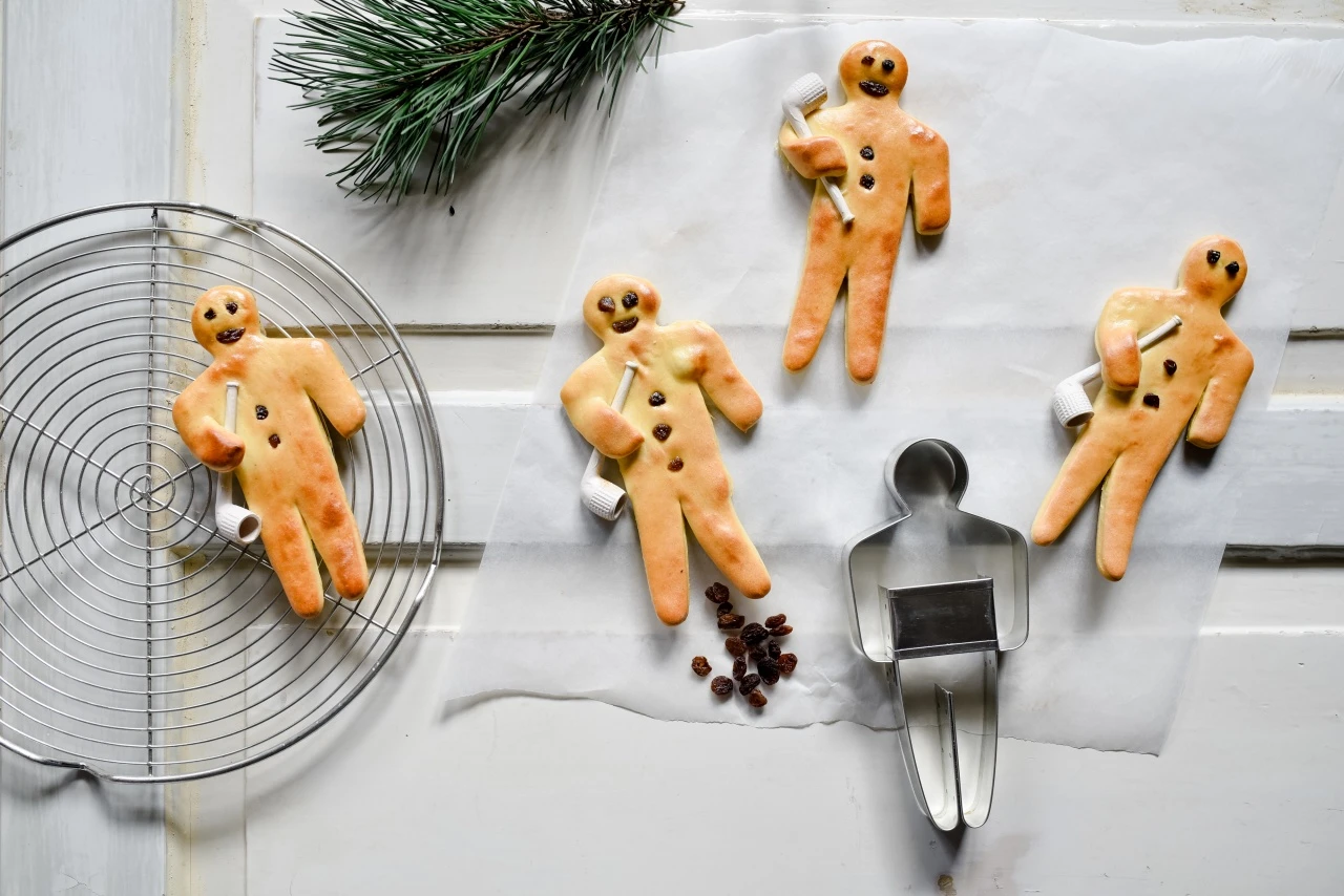 Weckmann-Ausstecher 21 Cm Hoch (Stutenkerl) 3 Weckmann-Ausstecher 21 Cm Hoch (Stutenkerl)