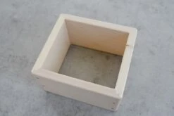 Holzbackrahmen Klein 18 X 16,5cm / Höhe 10,5cm Aus Ahornholz