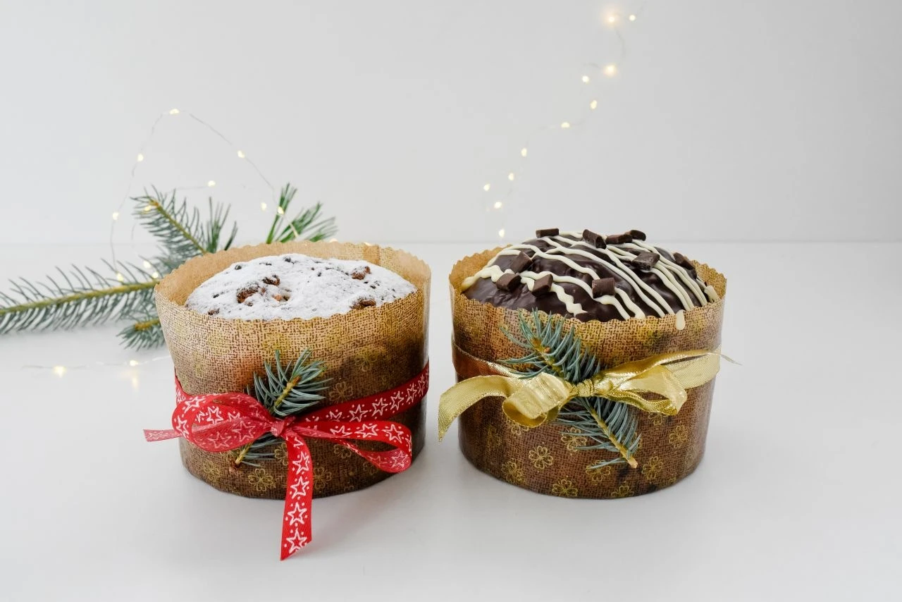 Papierbackform Panettone 10 Stück 4 Papierbackform Panettone 10 Stück – Bild 2