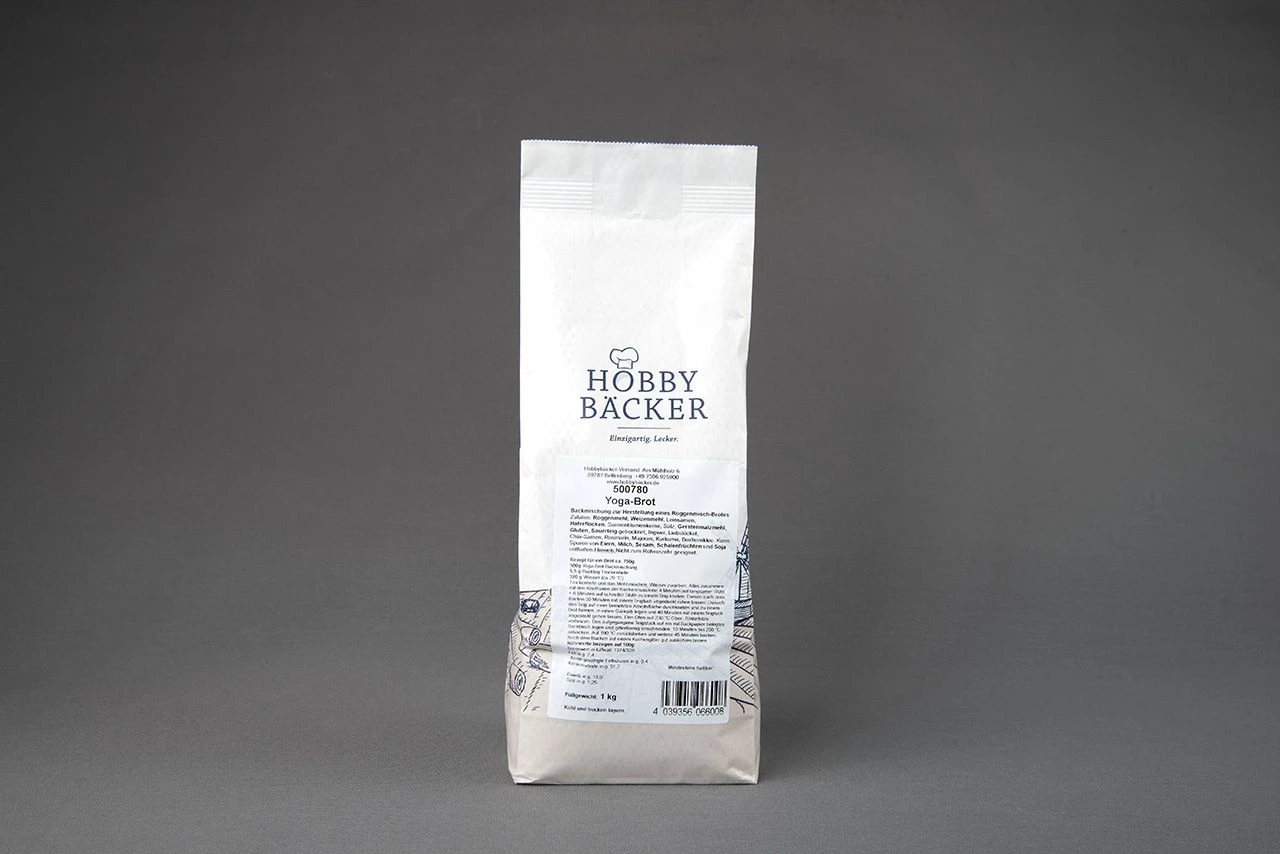 Yoga-Brot 1kg - Brotbackmischung 4 Yoga-Brot 1kg - Brotbackmischung – Bild 2