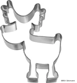 Ausstecher Rentier, Edelstahl, 9 Cm