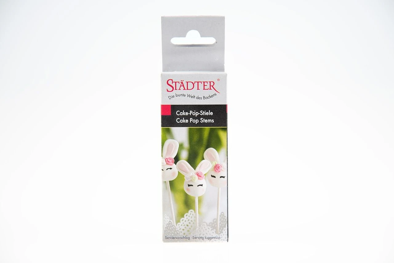 CakePopstiele / Lutscherstiele, Weiß, 50 Stück, Ca. 10 Cm 4 CakePopstiele / Lutscherstiele, Weiß, 50 Stück, Ca. 10 Cm – Bild 2