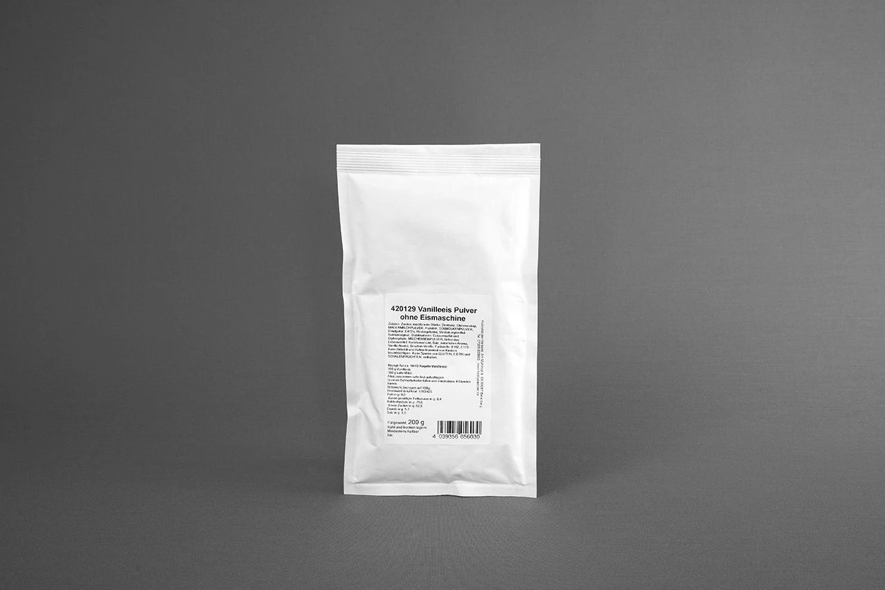 Vanilleeis-Pulver Ohne Eismaschine, 200g 4 Vanilleeis-Pulver Ohne Eismaschine, 200g – Bild 2