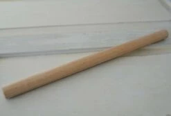 Rollholz- Stollen-Drückholz, Gedämpfte Rotbuche 50 X Ø 3 Cm