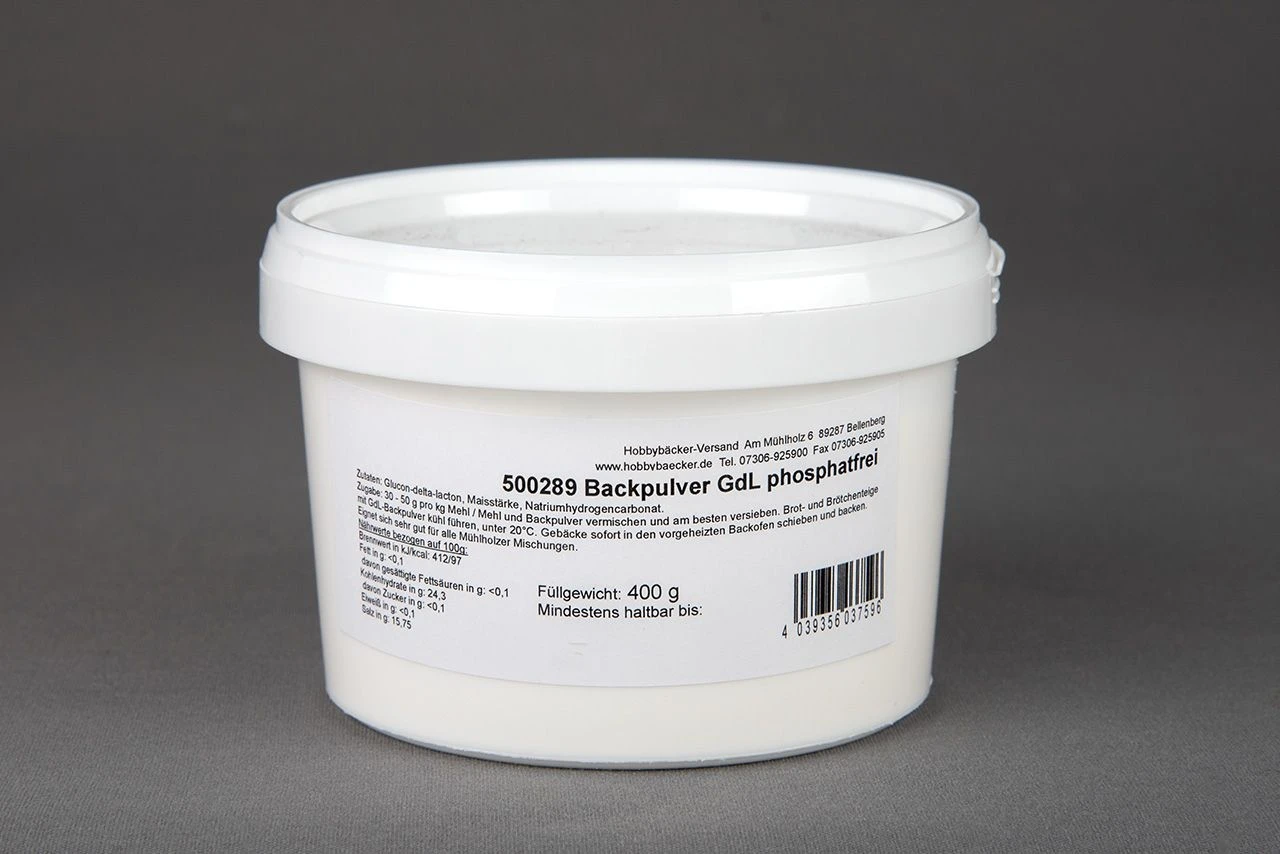 Backpulver GdL Phosphatfrei 400 G 4 Backpulver GdL Phosphatfrei 400 G – Bild 2