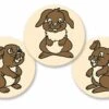 Osterhäschen Schoko-Aufleger, Weiß Ø 3 Cm, 24 Stück -Lebensmittelgeschäft 7c8167503829aa4be7b19ac9d3acb4f7