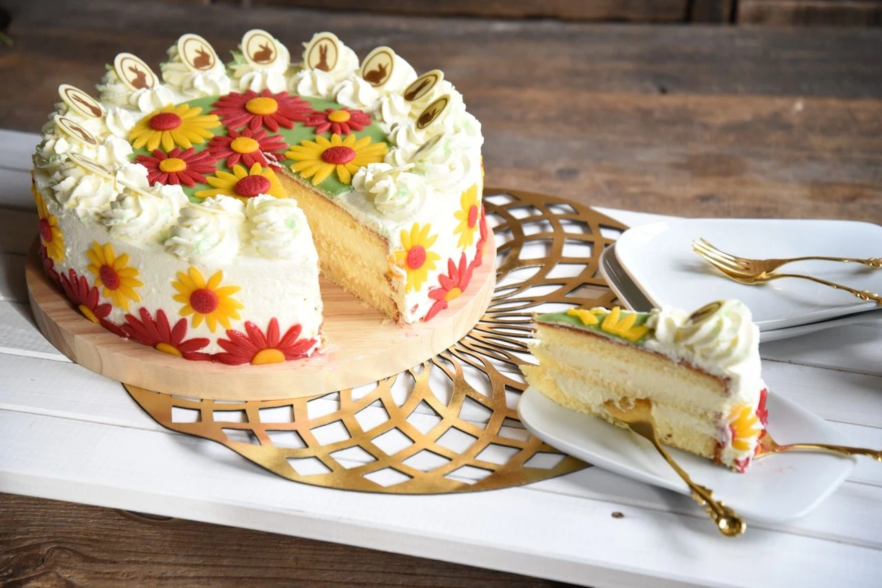 Backset: Tortenboden + Sahnestände 3 Backset: Tortenboden + Sahnestände