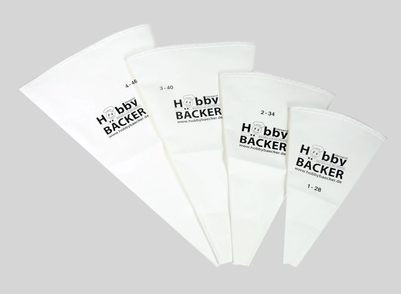Spritzbeutel Hobbybäcker-Qualität 28 Cm Lang 4 Spritzbeutel Hobbybäcker-Qualität 28 Cm Lang – Bild 2