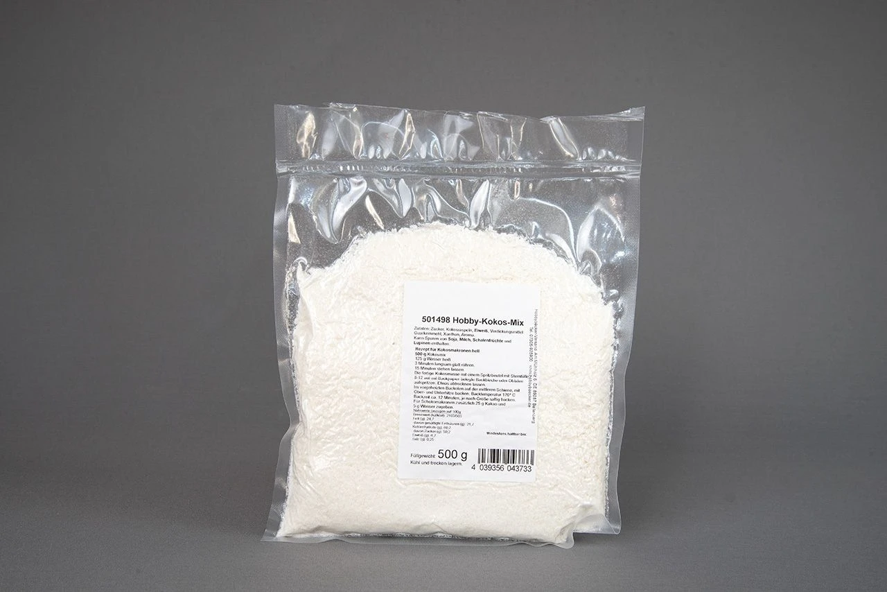 Kokos-Mix 500g Für Makronen Und Feinste Kokosfüllungen 4 Kokos-Mix 500g Für Makronen Und Feinste Kokosfüllungen – Bild 2