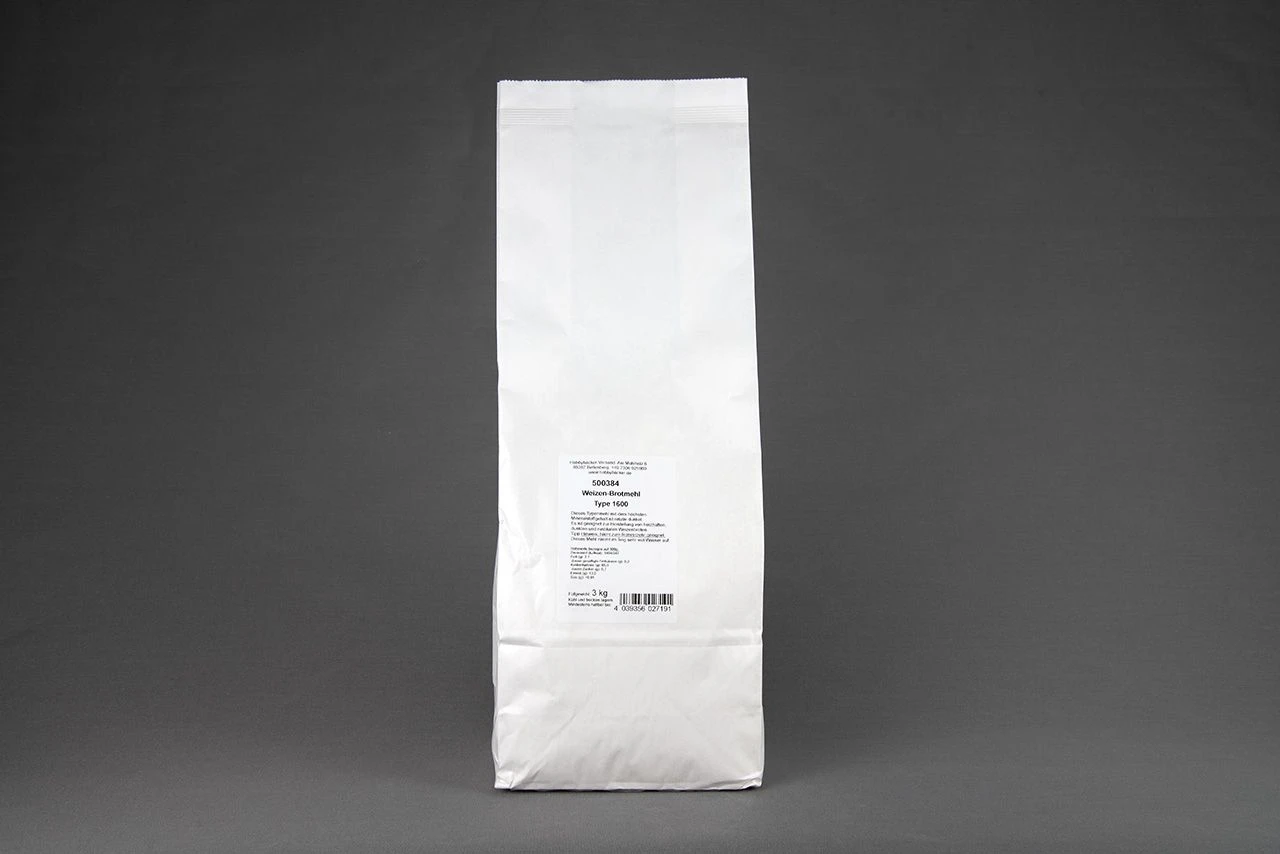 Weizen-Brotmehl Ganz Dunkel Type 1600 3kg 4 Weizen-Brotmehl Ganz Dunkel Type 1600 3kg – Bild 2