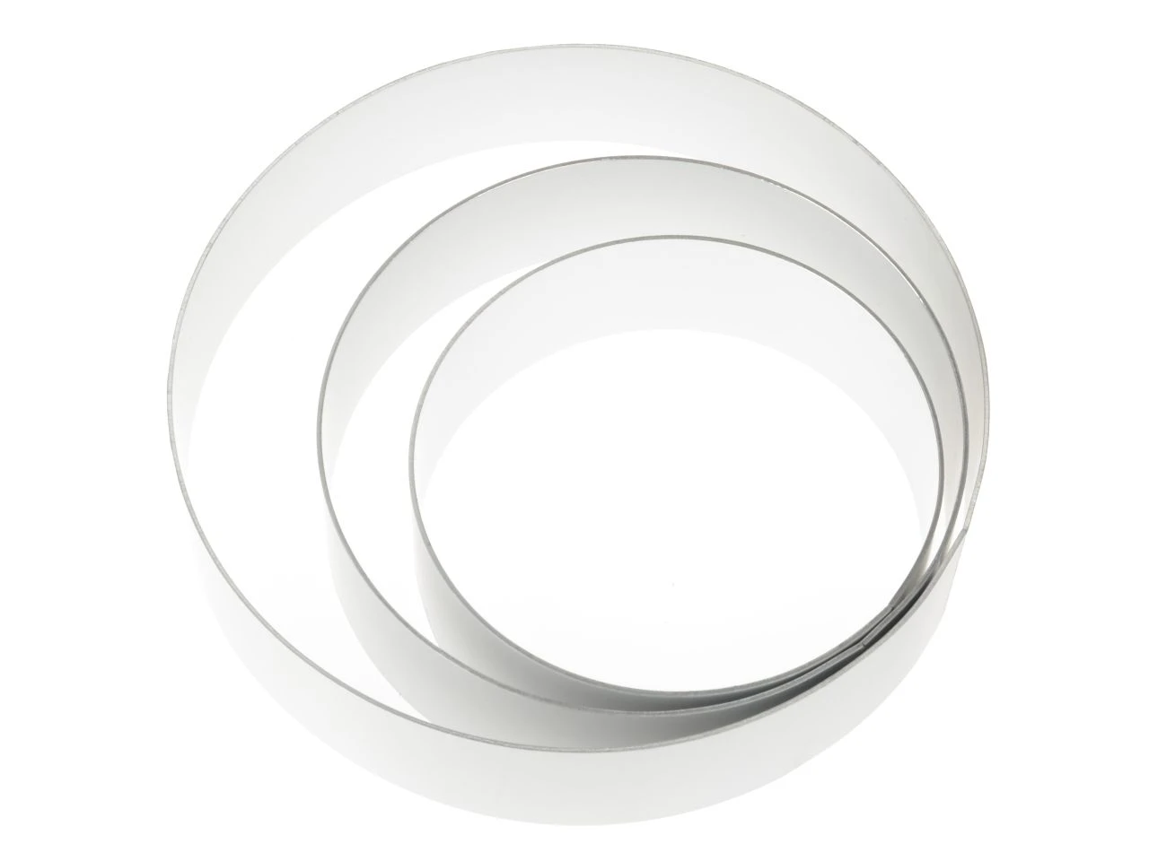 Tortenringe, Rund, 3er-Set, Rund, Alu, 18/21/28 X 6 Cm 3 Tortenringe, Rund, 3er-Set, Rund, Alu, 18/21/28 X 6 Cm