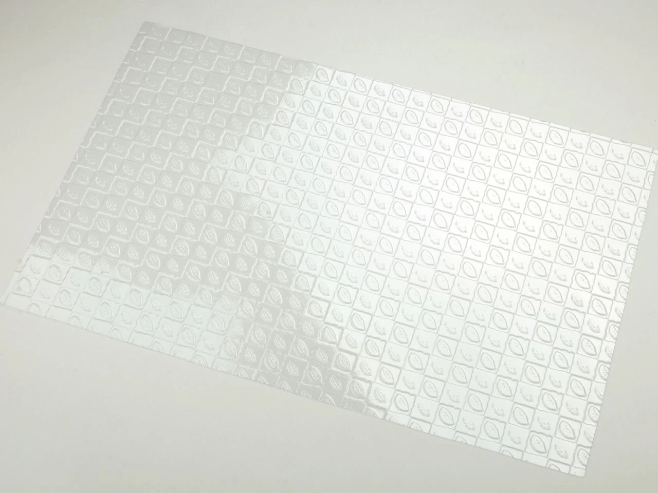 Strukturfolie: Cabosses, PVC, Transparent, 40 X 25 Cm 4 Strukturfolie: Cabosses, PVC, Transparent, 40 X 25 Cm – Bild 2