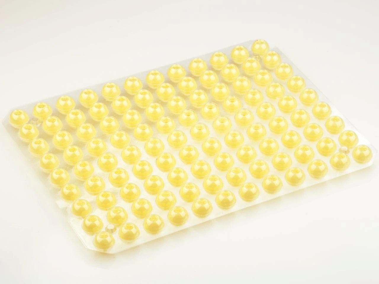 10 Folien Mini-Hohlkugeln Weiß 4 10 Folien Mini-Hohlkugeln Weiß – Bild 2