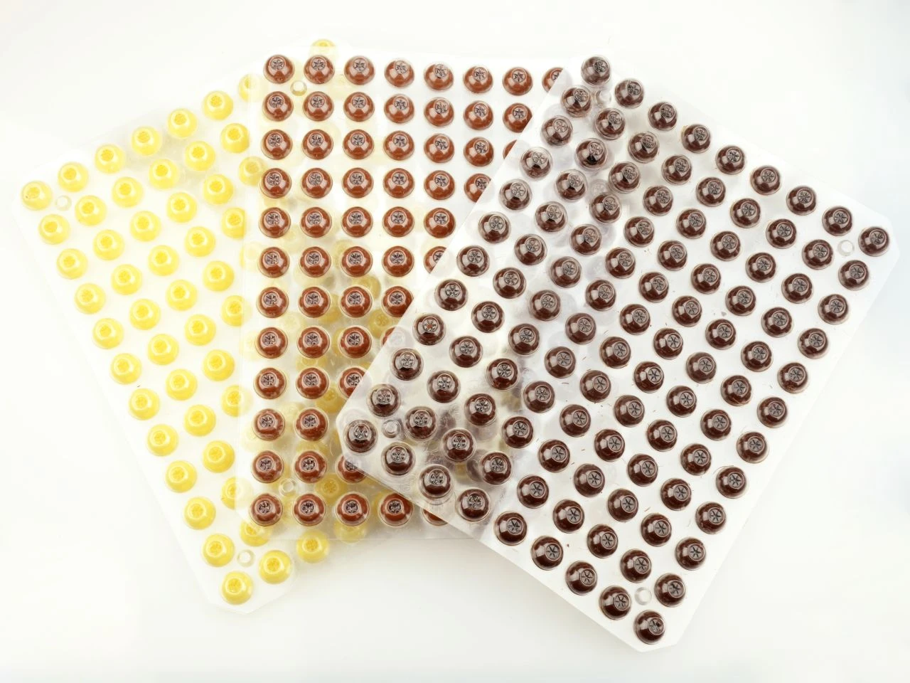 10 Folien Mini-Hohlkugeln Weiß 5 10 Folien Mini-Hohlkugeln Weiß – Bild 3