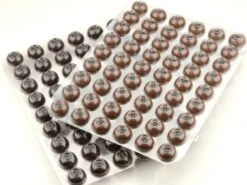 6 Folien Maxi-Hohlkugeln Zartbitter -Lebensmittelgeschäft b02272