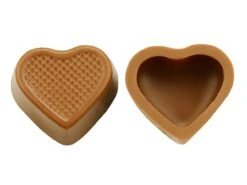 Lebensmittelgeschäft 35 12 Folien Herzschalen Vollmilch