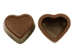 Lebensmittelgeschäft 37 12 Folien Herzschalen Zartbitter