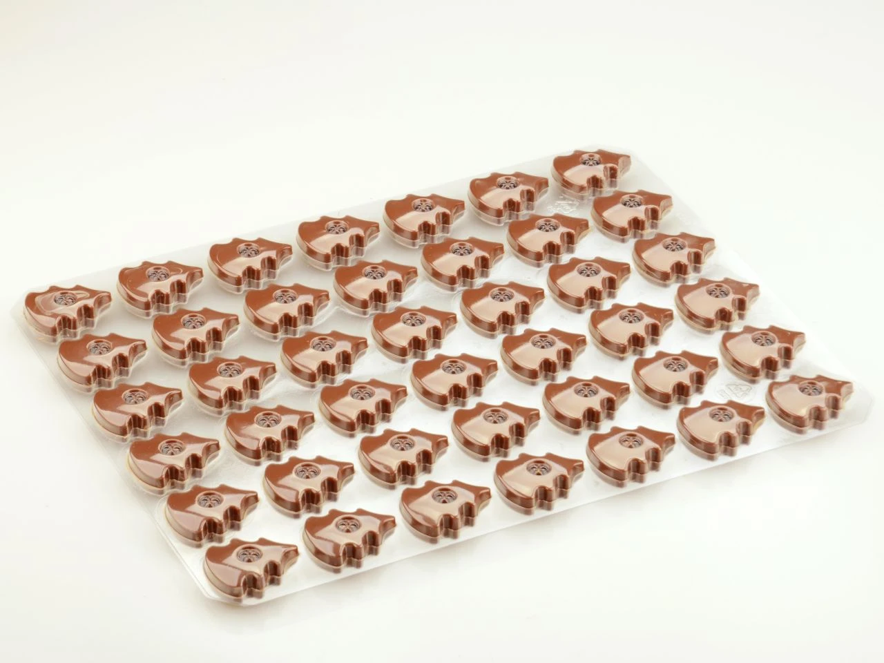 9 Folien Hohlkörper Tannenbaum Vollmilch 4 9 Folien Hohlkörper Tannenbaum Vollmilch – Bild 2