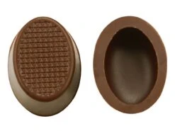 Lebensmittelgeschäft 39 13 Folien Oval-Schalen Zartbitter