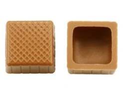 Lebensmittelgeschäft 29 11 Folien Karree-Schalen Vollmilch