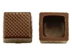 Viereck-Schalen Für Pralinen Zartbitter 54 Stück