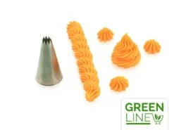 Garniertülle Französische Sterntülle 7 Mm, Edelstahl, GREENLINE