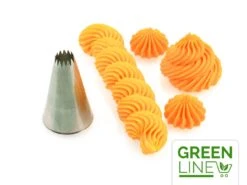 Garniertülle Französische Sterntülle, 10 Mm, Edelstahl, GREENLINE