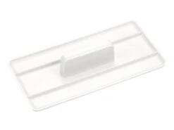 Fondant-Glätter, Rechteckig, Weiß, 16 X 8 Cm