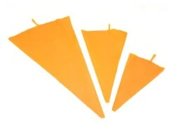 Mehrweg-Spritzbeutel Superflex, Orange, Silikon, 50 Cm