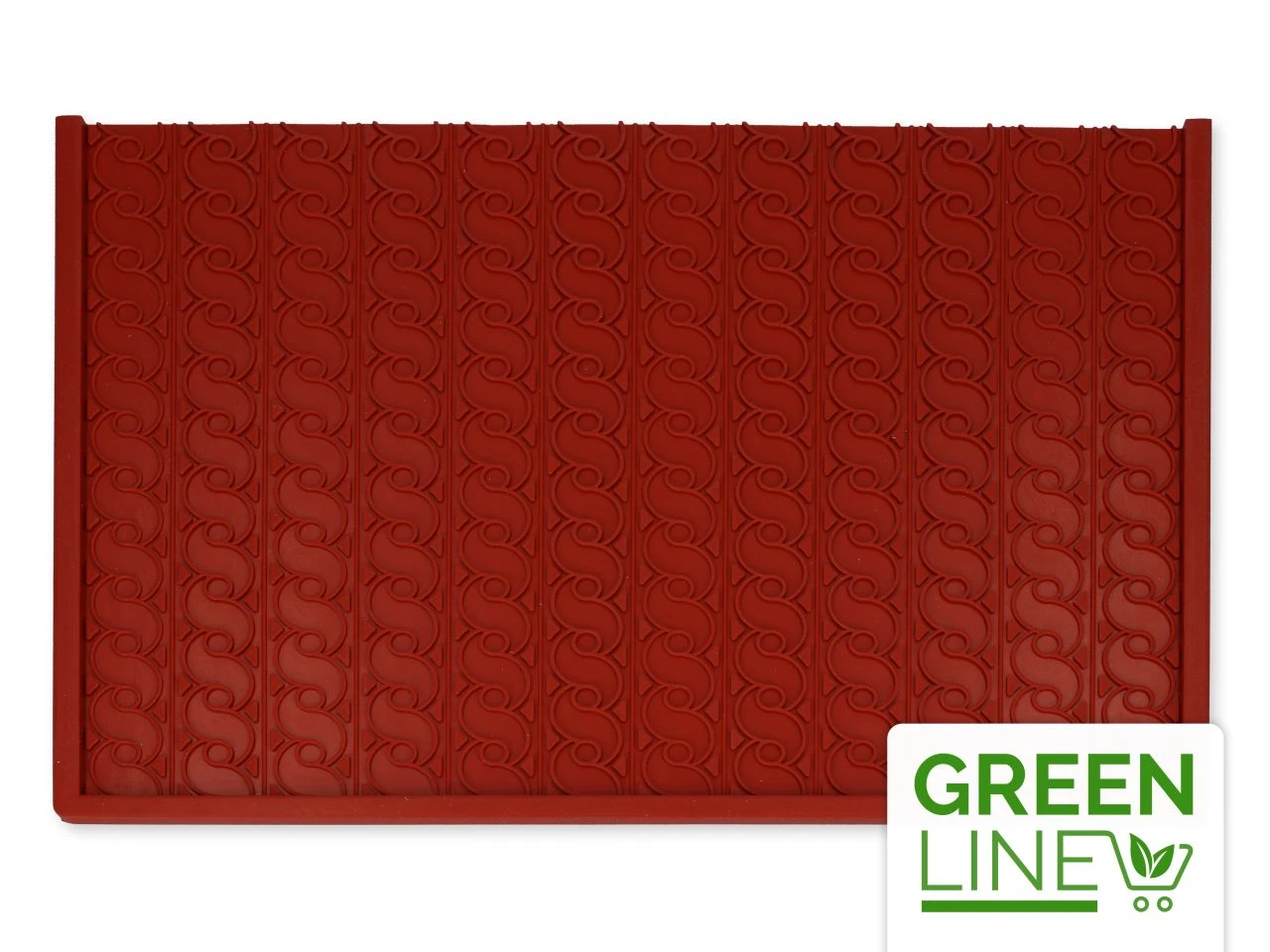 SILIKOMART Relief-Matte: Frieze 30 X 40, Silikon, Rot, 27,7 X 39 X 3 Cm 3 SILIKOMART Relief-Matte: Frieze 30 X 40, Silikon, Rot, 27,7 X 39 X 3 Cm