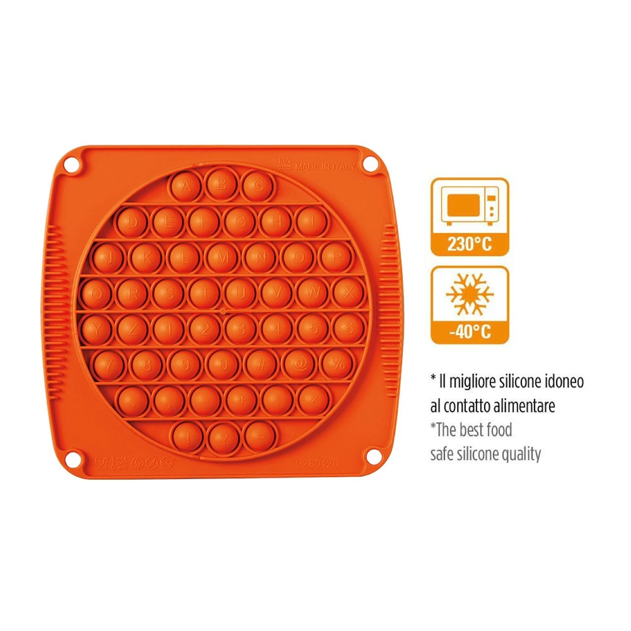 Silikonform DecorPop Pop It, Rund, Ø 15,3 Cm 4 Silikonform DecorPop Pop It, Rund, Ø 15,3 Cm – Bild 2