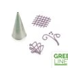 Garniertülle Lochtülle 2 Mm, Edelstahl, GREENLINE -Lebensmittelgeschäft b11089