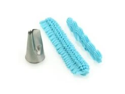 Garniertülle Großer Schweif, Edelstahl