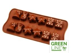 Silikomart Silikon-Pralinenform Weihnachten