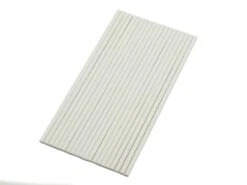 Cake Pop Sticks, Papier, Weiß, 20 Stück á 15 Cm X 4 Mm