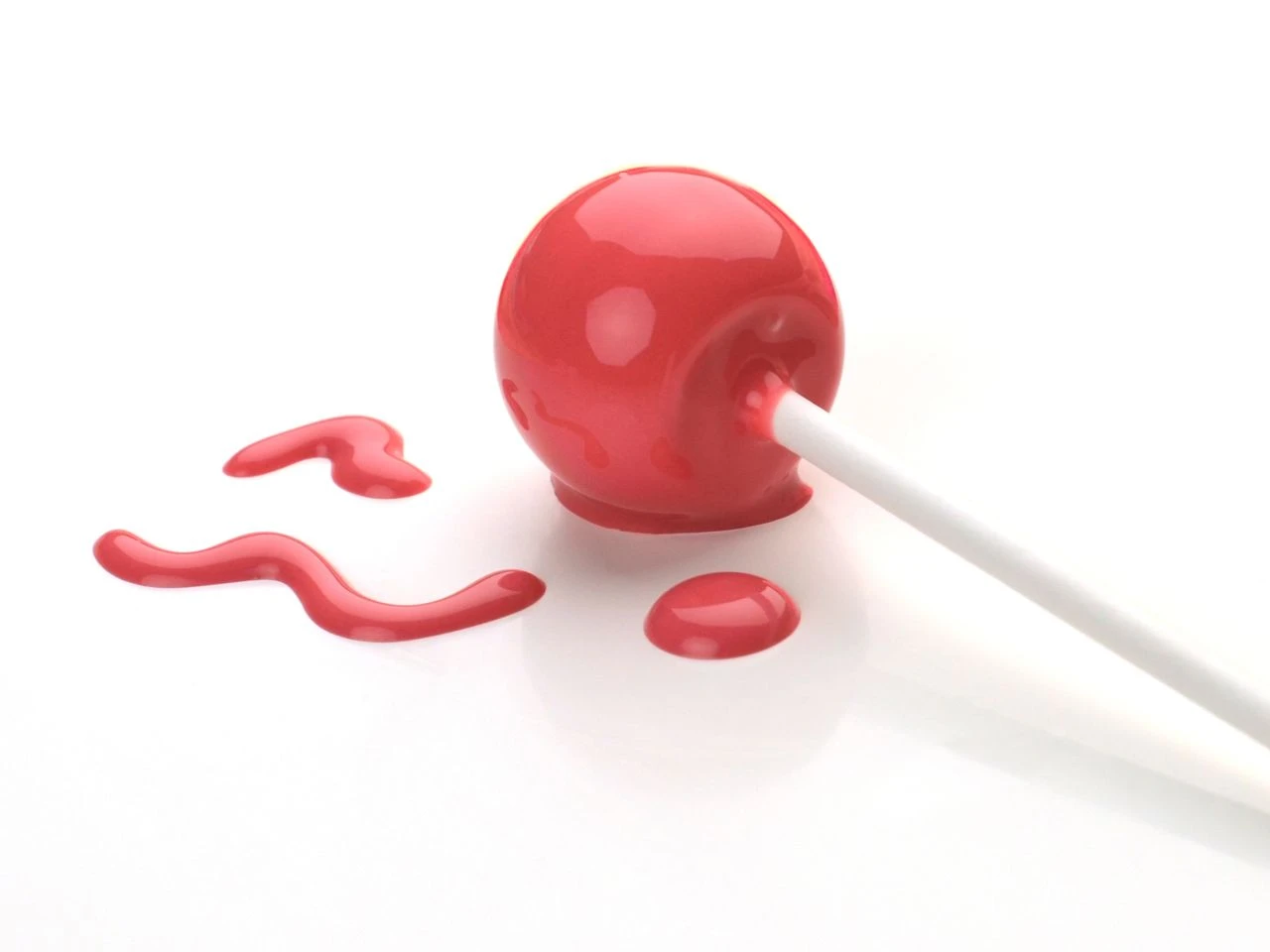 Cake Pop-Glasur Karminrot, Rot, 260 G 3 Cake Pop-Glasur Karminrot, Rot, 260 G