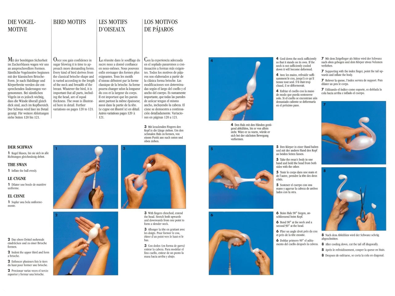 Louise & Othmar Fassbind: Das Große Lehrbuch Der Zuckerartistik, 4 Sprachen 7 Louise & Othmar Fassbind: Das Große Lehrbuch Der Zuckerartistik, 4 Sprachen – Bild 5