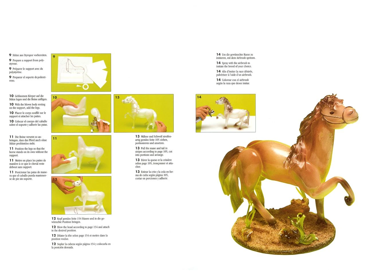 Louise & Othmar Fassbind: Das Große Lehrbuch Der Zuckerartistik, 4 Sprachen 9 Louise & Othmar Fassbind: Das Große Lehrbuch Der Zuckerartistik, 4 Sprachen – Bild 7