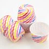Cupcakes-Becher: Swirl, Bunt Gestreift, 20 Stück á 50 X 42 Mm 1 Cupcakes-Becher: Swirl, Bunt Gestreift, 20 Stück á 50 X 42 Mm -Lebensmittelgeschäft b18180