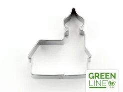 Ausstecher: Kirche, Edelstahl, 4,5 Cm X 5,3 Cm