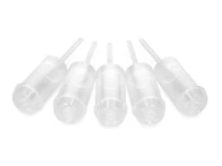 Push Up Cake Pops, Mit Deckel, Kunststoff, Transparent, 5 Stück á 4,5 X 6/16 Cm (90 Ml)