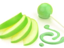 Cake Pop-Glasur: Natural Flavour, Apfel-Geschmack, Grün, 260 G