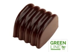 Schokoladenform: Stripes, Kunststoff, Transparent, 24 Mulden á 2,4 X 2,6 X 2 Cm