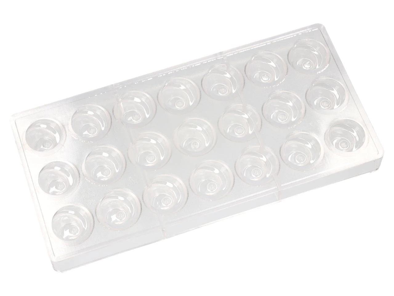 Schokoladenform: Mountain, Kunststoff, Transparent, 21 Mulden á 28 X 20 Mm 4 Schokoladenform: Mountain, Kunststoff, Transparent, 21 Mulden á 28 X 20 Mm – Bild 2