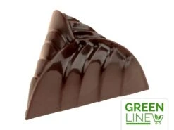 Schokoladenform: Elegance, Kunststoff, Transparent, 18 Mulden á 34 X 20 Mm