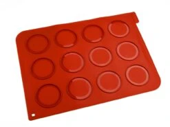 SilikoMart: Whoopie-Backmatte, 12 Mulden á 7 Cm, Silikon, 30 X 40 Cm