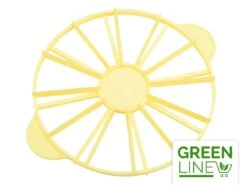 Torteneinteiler 8er & 12er, Creme, Polypropylen, 26,5 Cm