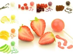 Cake Pop-Glasur 8 Natural Flavours Im Set, 8 X 260 G