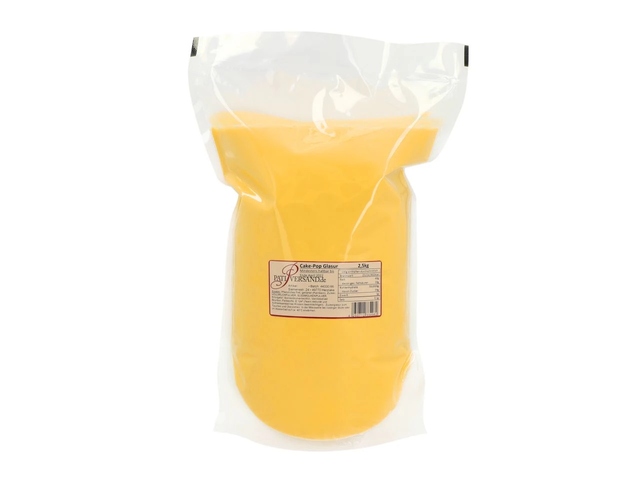 Cake Pop-Glasur: Sonnengelb, Gelb, 2,5 Kg 5 Cake Pop-Glasur: Sonnengelb, Gelb, 2,5 Kg – Bild 3